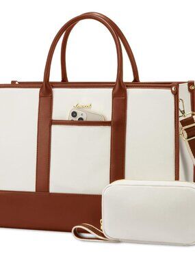 Laptop Tote Bags for Women Work Bag 17.3 inch Large Professional Teacher Purse L